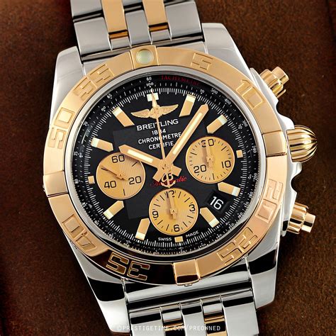 small breitling chronograph